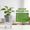 5/1PCS Scale Self Watering Pots Watering Nursery Pot with Drainage Holes Translucent Plastic Planters Mini Flower Seedlings Pot