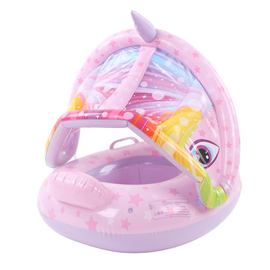 Aufblasbarer Babyschwimmring Cartoon-Form Doppelgriff Aufblasbarer Babyschwimmring für Kleinkinder Kinder