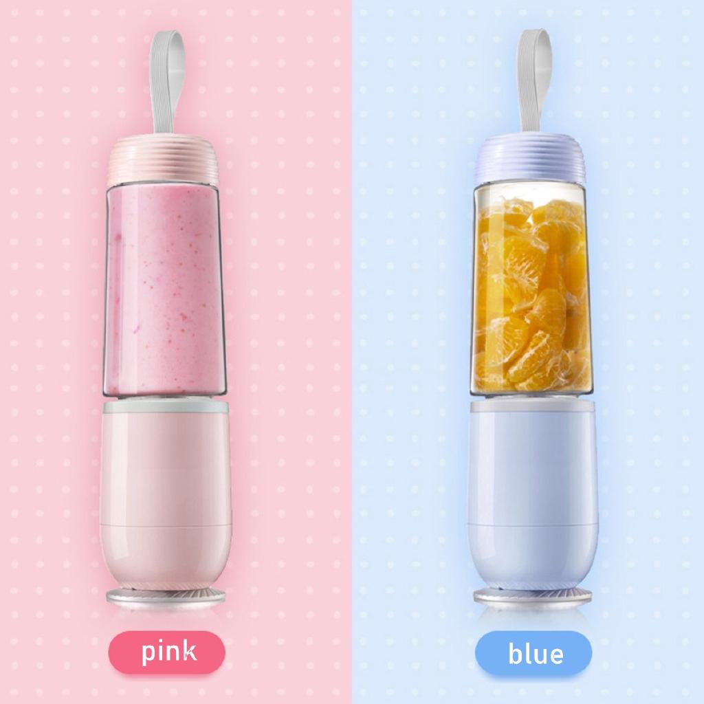 New 350ml*2 Cups Bear Electric Fruit Juicer LLJ-D04B1 Blender Mini Portable Smoothie Maker Juicer Cup 7yue