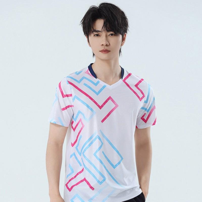 Quick-Dry Badminton Set Men Women Youth Sportswear Short Sleeve Top Shorts Skirt Training Competition Uniform