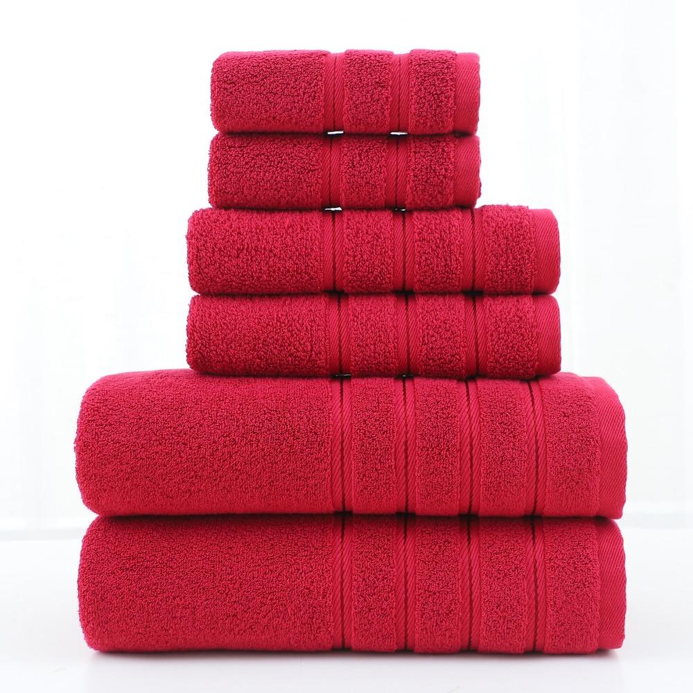 Spot large thickened cotton souvenir towel hotel men's sports face towel plain color broken gear water absorption