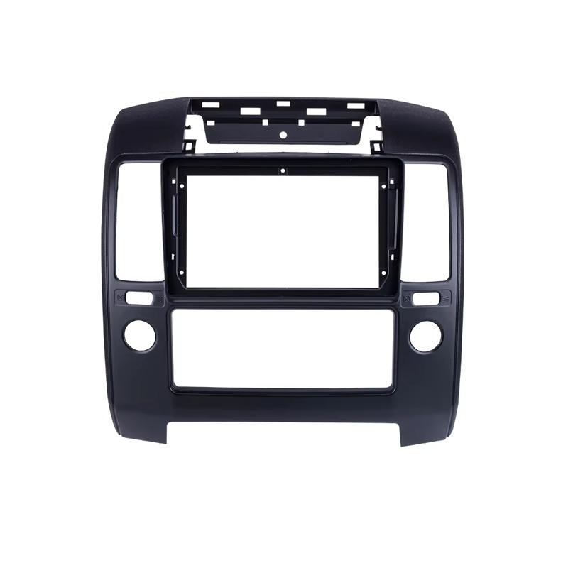 For Nissan Navara 2006-2012 9INCH Car Radio Fascia, Auto Stereo Panel Frame Dash Kit with Bezel Faceplate, No Battery Required