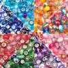 Creative Beads Random 10pcs Fashion Loose Beads Loose Beads DIY Bracelet Colored Beads Large Hole Beads Necklace Material String Beads