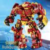 LeYi 76015 Hulkbuster Mech Building Kit - Compatible with LEGO, Iron Man Educational Toy for Boys