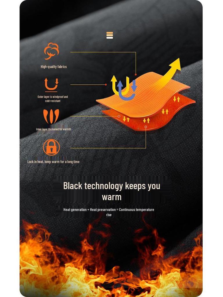 Men's Camouflage Cotton Padded Jacket with Detachable Hood - Warm, Thick, Loose Plus Size