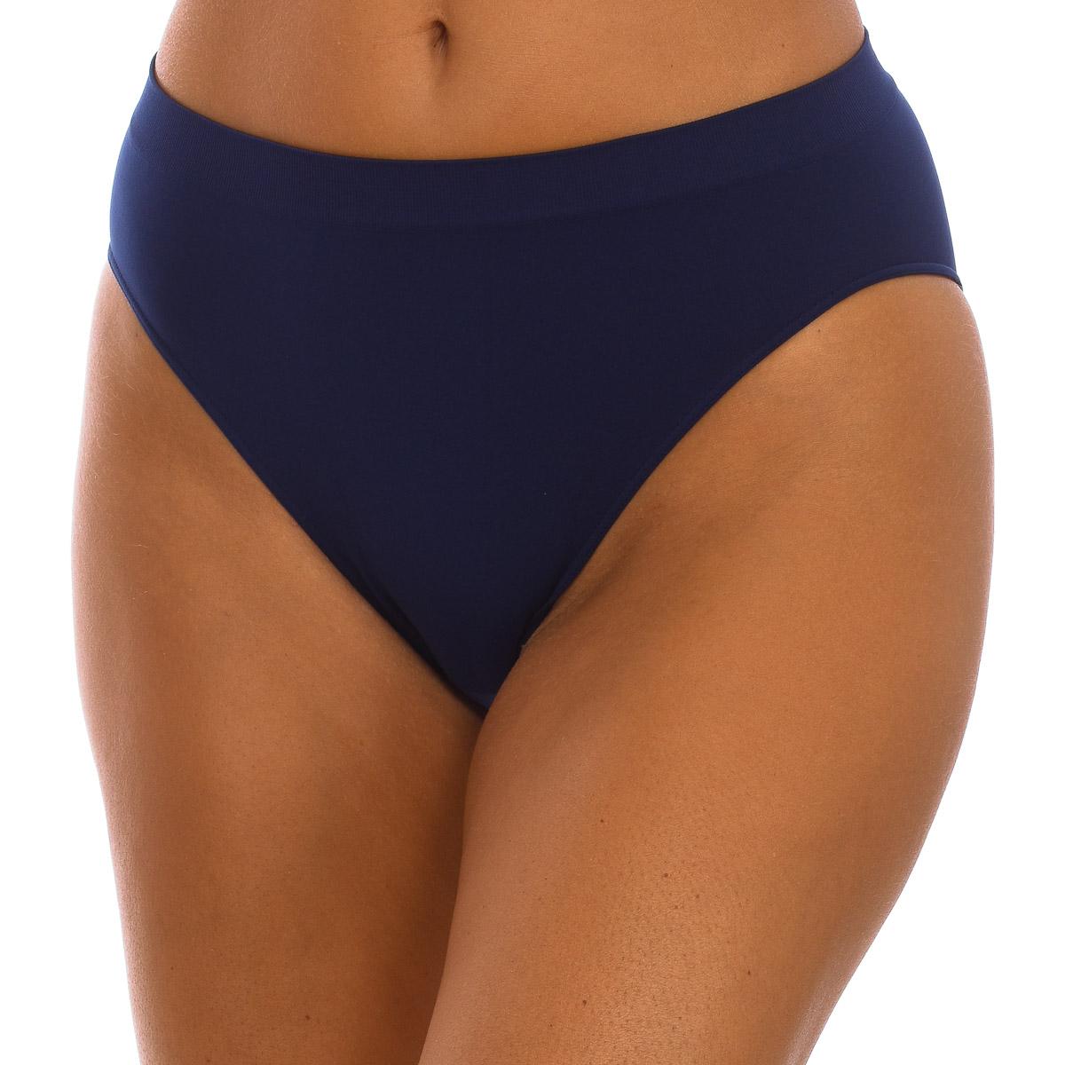 Slip midi effetto invisibile 310030 donna L/XL blu