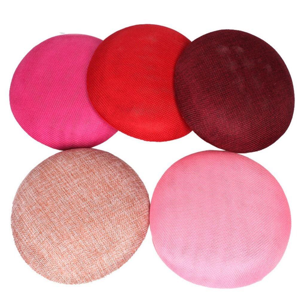 Solid Color Fascinator Base Headpiece Mesh Hat Exquisite Vintage Fascinator Hat  Dance Show