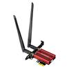 GLOTRENDS AX5400 WiFi 6E PCIe Bracket Low Profile pentru Desktop Intel AX210 Bluetooth Suportă Windows Nu Suportă Mac Card, PC, Cip, 802.11ax, 5.3,