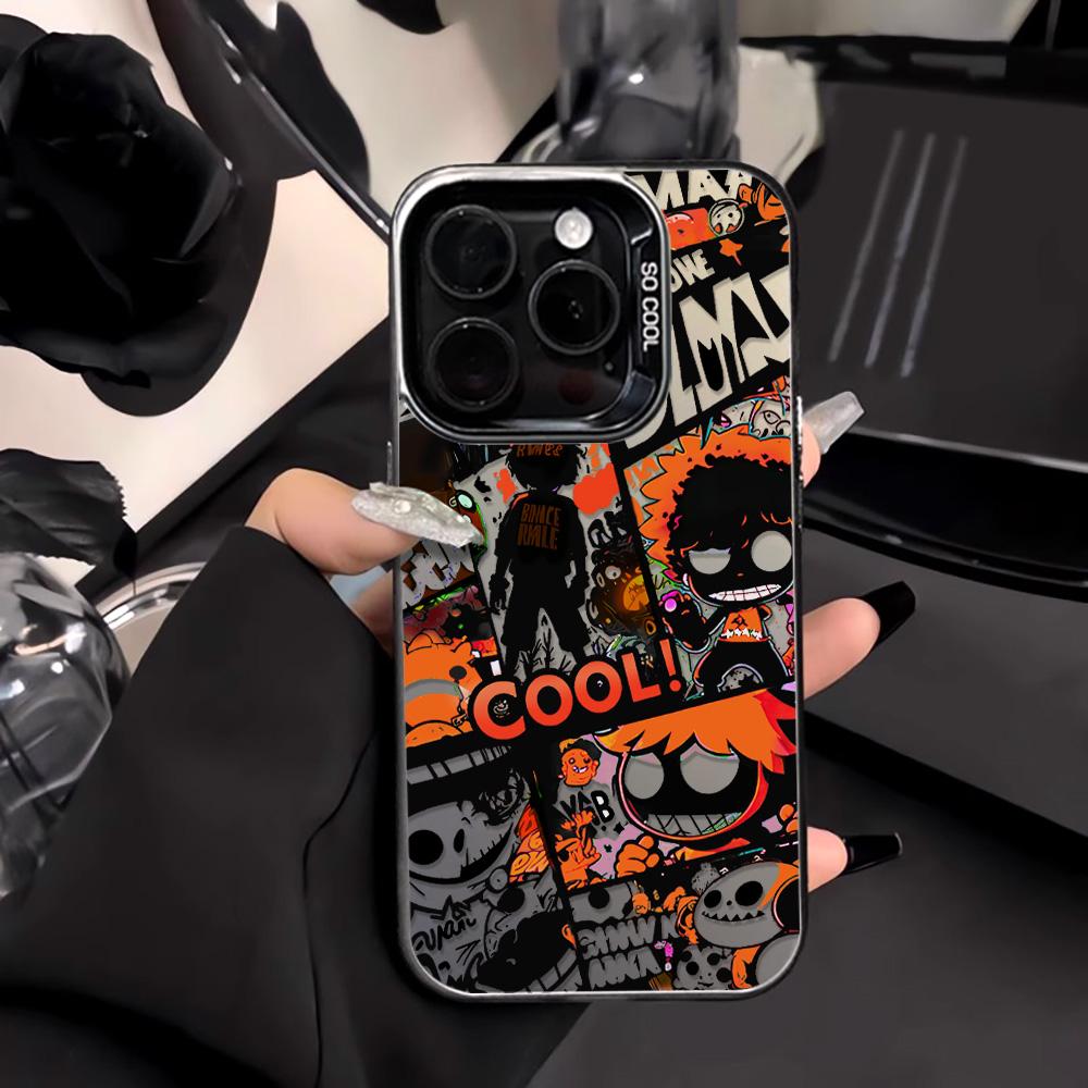 Painted Phone Case for iPhone 11 14 15 16 iPhone 17 11 12 13 for 17 14 15 16 Pro14 15 16 Pro Max for Samsung S25 Ultra S24 S25 A36 A56 A16 Hard Cover