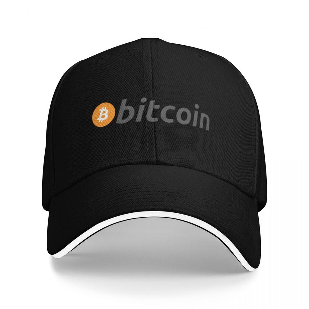 Unisex Baseball Hats Bitcoin Icon Cryptocurrency Art Outdoor Streetwear Summer Sports Baseball Caps Hip Hop Cap Casquette Hats