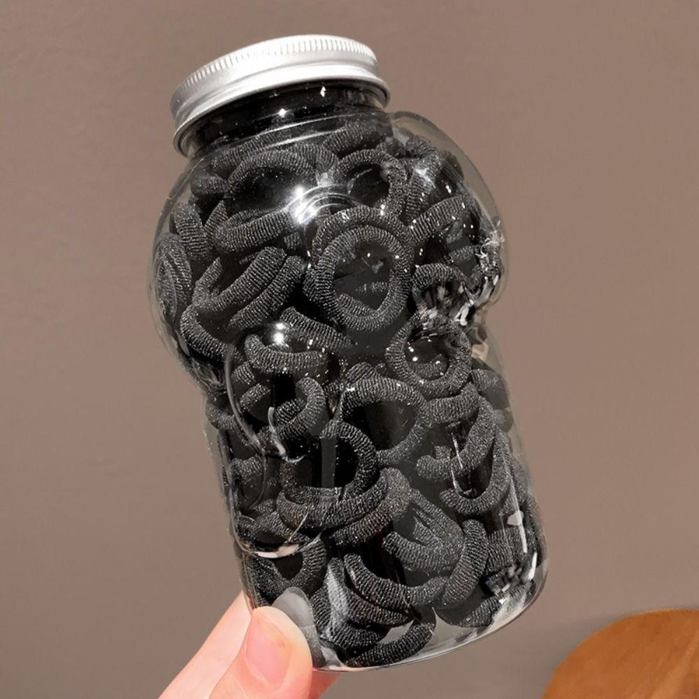 100ks/krabice Sponky do vlasů Elastické gumičky do vlasů Příslušenství do vlasů Držák na culík Gumičky Dámské