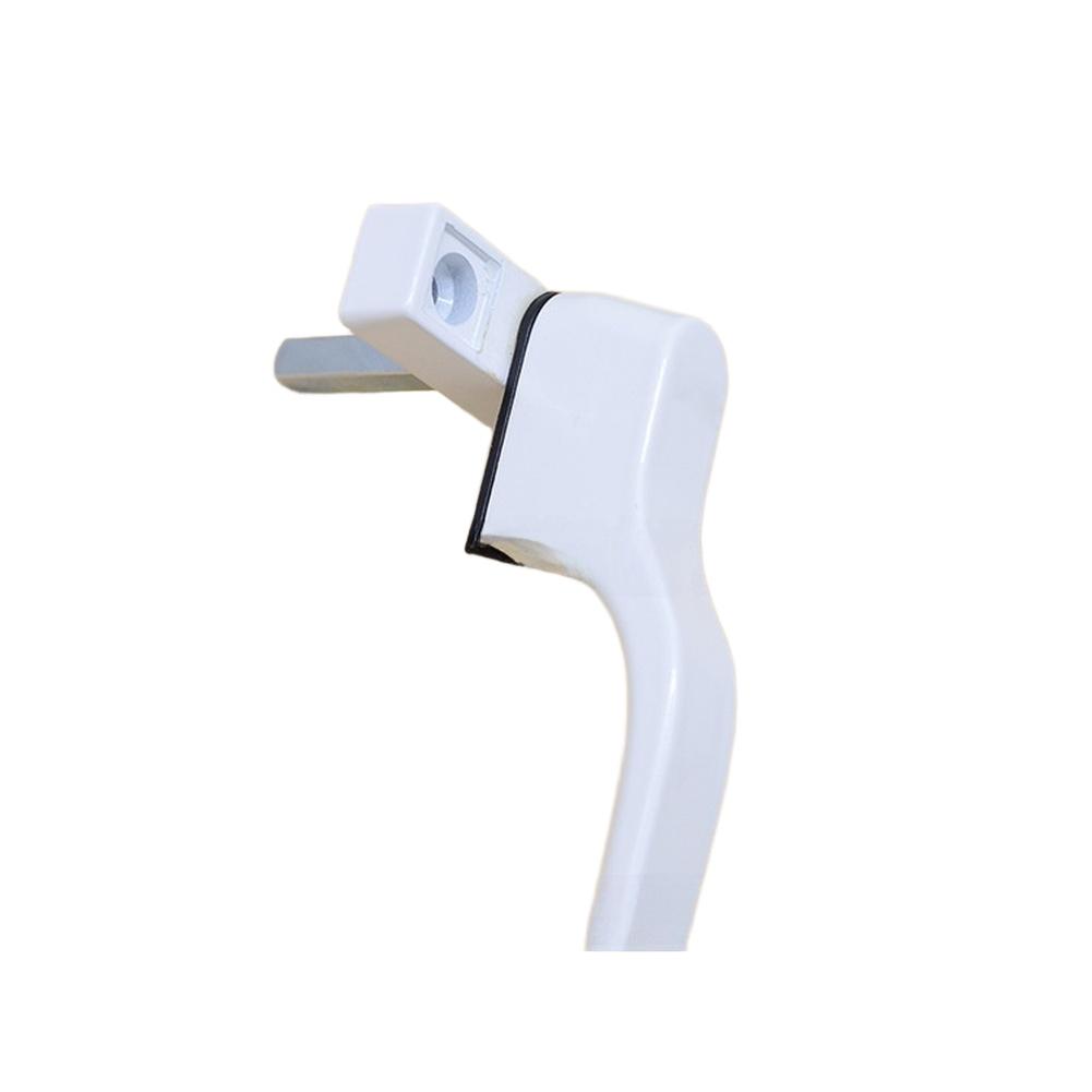 Zinc Alloy White Window Handle For Casement Tilt Turn Baking Varnish Finish Door Fitting