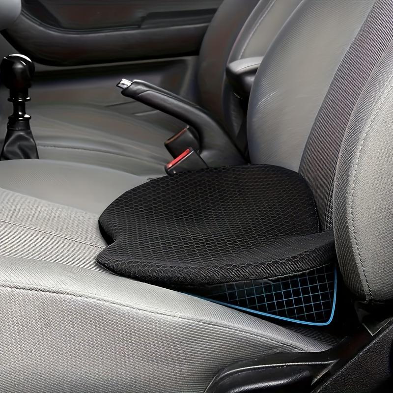 

1pc Ergonomic Memory Foam Car Seat - Soft, Compressible, Lightweight Design for & Lower, Cover, Spot-Clean, Machine-Washable чёрный