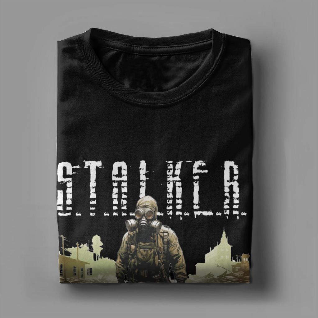 T-shirt Gioco Stalker Estivo Stalker 2 Videogioco per Unisex Magliette in Cotone Manica Corta Abbigliamento