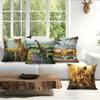 African Animals Cushions Pillowcase Polyester Cushion Cover Throw Pillow Pillowcover Home Car Sofa Decor