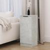 Vidaxl Cabinet, Concrete Grey, 30X30X70 Cm, Wood-Based Material