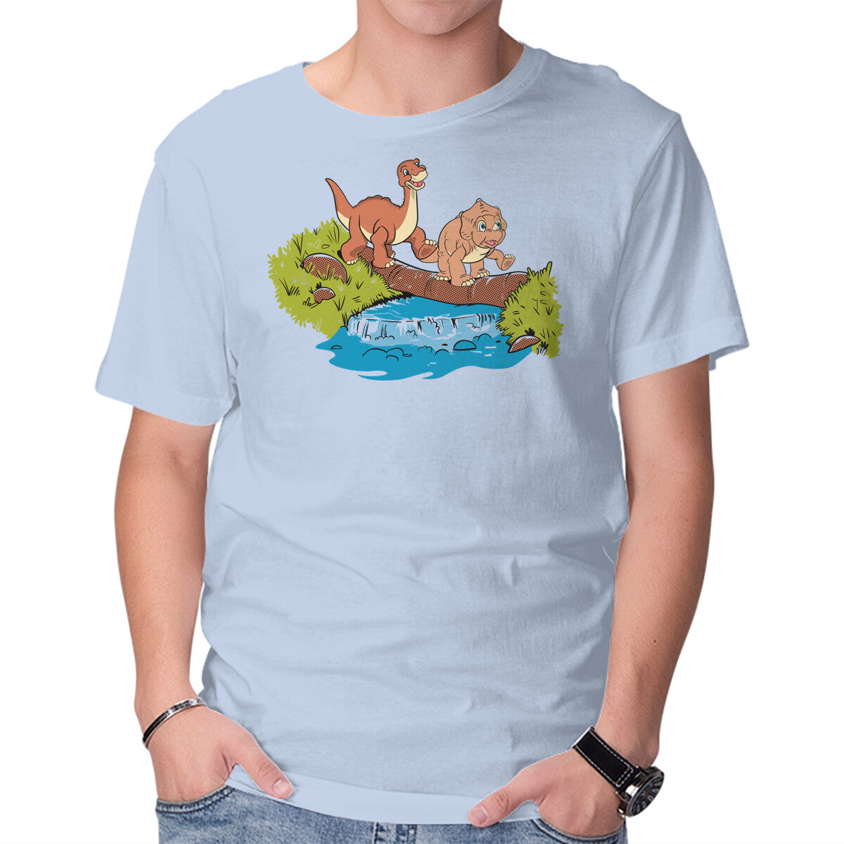 Unisex Crew Neck T-Shirt Another Time Graphic Short Sleeve Casual Tee XXXL