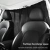 Car Window Curtains: Front & Rear Sunshades for Heat Insulation and Privacy Partition