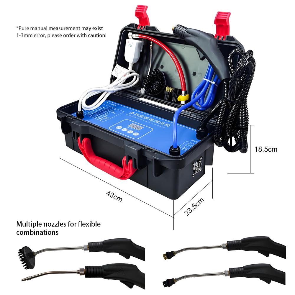 Multi-Function Steam Cleaner High-Pressure High-Temperature Home Cleaner for Range Hood Air Conditioner Washing Machine