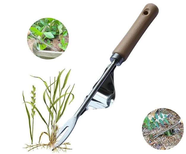 Weed Puller Uprooting Weeding Tool Gardening Hand Tools Weeding Hook for Farm Weeding and Loosening Soil Lightweight Hand Tools