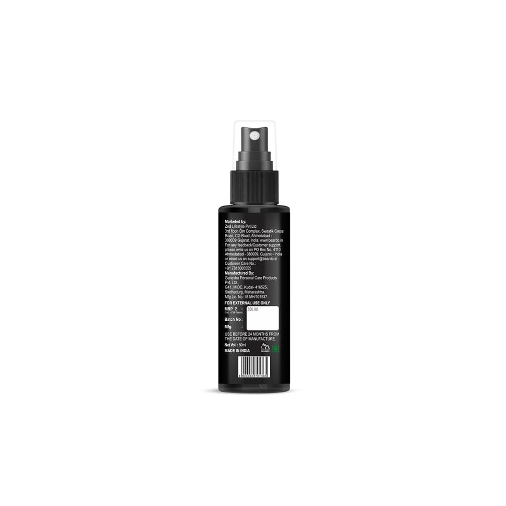 Beardo Thickening Serum Spray 50 Ml Hair Volume Booster For Men Frizz Free Smooth Glossy Travel Friendly Styling Serum