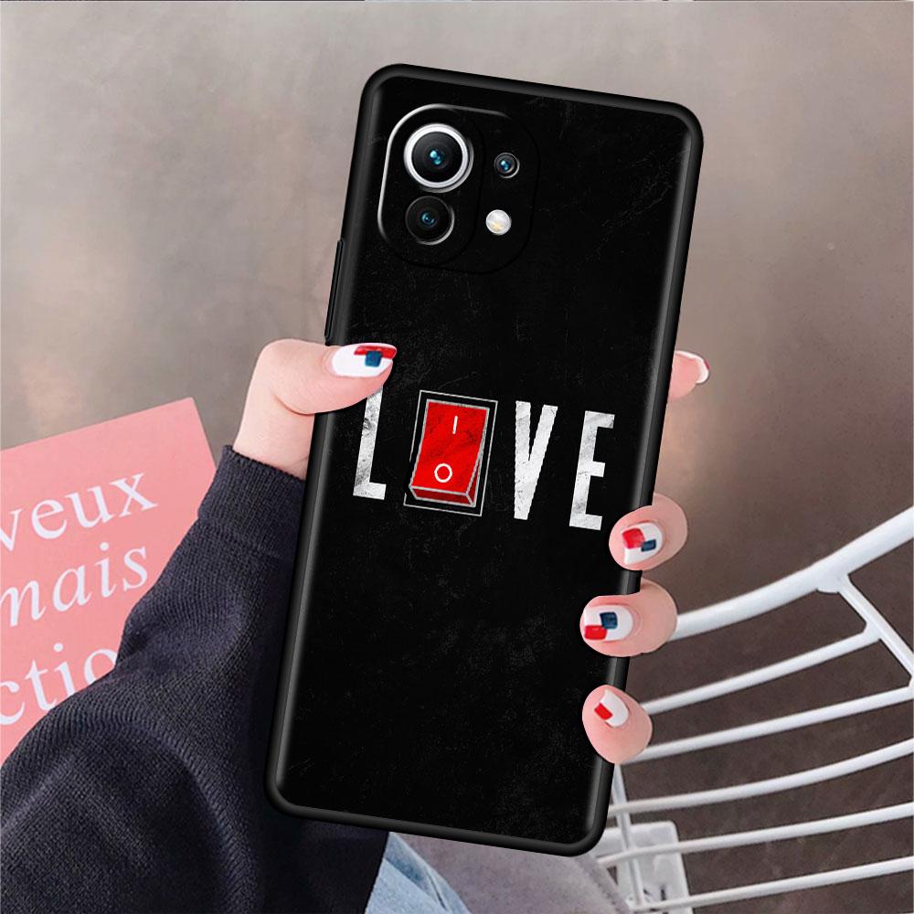 

Милый чехол Love Heart Funda для Xiaomi Mi 11 Lite 5G NE 11T Pro 10T 9T Note 10 12 12X 12S Ультрамягкий силиконовый чехол для телефона Mi Note 10 Pro