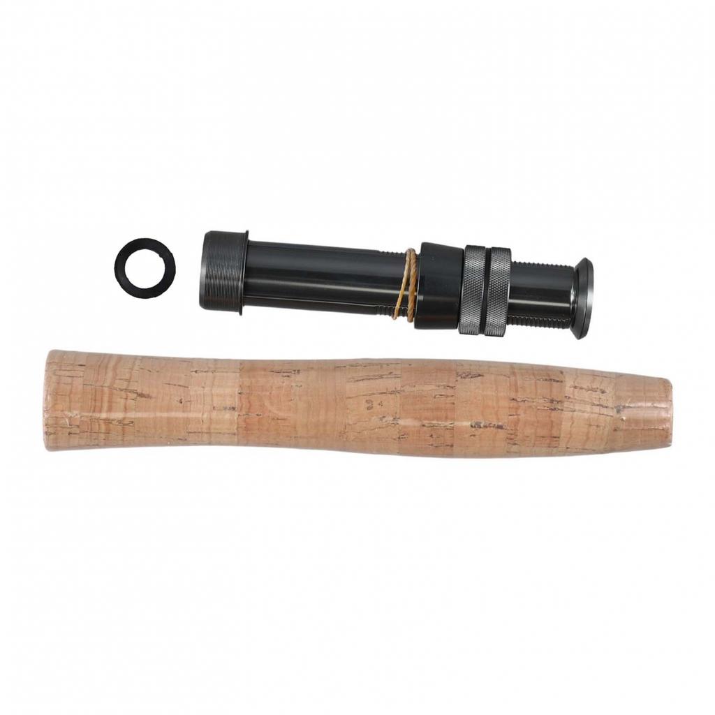 Cork Fly Rod Handle Grip Set with Adjustable Reel Seat for Custom Builds