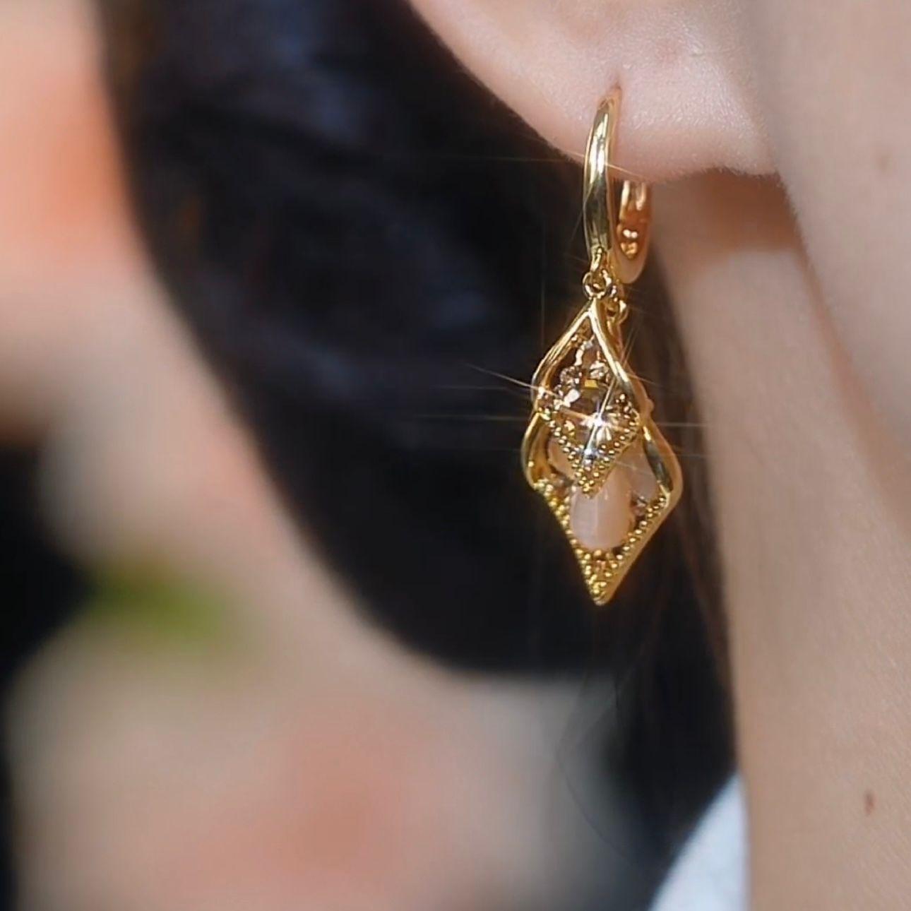 

Серьги из циркония One Size