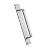 Set of 2 Multipurpose Barn Door Handles Hole Center Sturdy Aluminum Alloy for Sliding Door In Bathroom and Kitchen