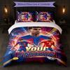 Set Biancheria da Letto Personalizzato con Nome Testo Lamine Yamal 1 Copripiumino+2 Federe Logo Calcio Regalo Personalizzato per Occasioni Speciali Decorazione Camera da Letto