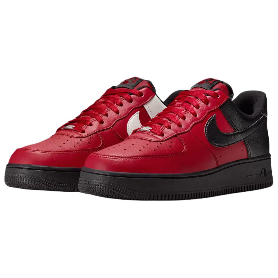 Nike Zapatillas para Hombre Nike Air Force 1 Low 07 LV8 Gym Red Summit White Black IB6847-600