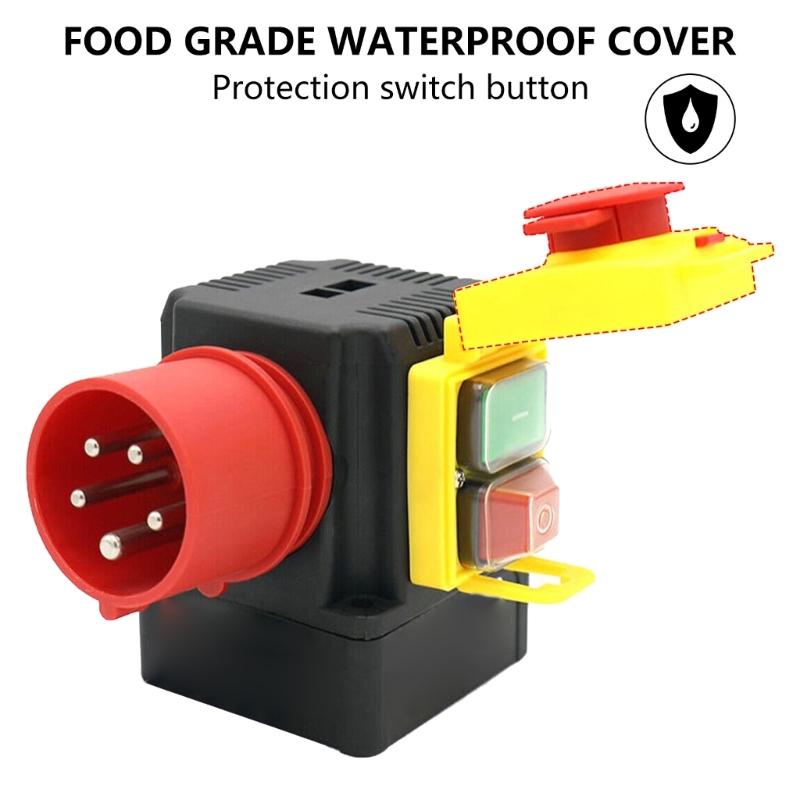 Heavy Duty Equipment Switches 400V 3 Phase Power Control with Phase Inverter & Safe Shutoff Simple Installation