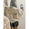 Y2k Kleidung Spinne Web Hohl Loch Spice Girl Kapuzenpullover Strick Top Pullover Frauen Koreanischen Stil Tops