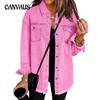 New Denim Jacket for Autumn and Winter, with A Unique Street Style and Ruffled Hem for Women