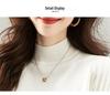 Women's 2026 Autumn/Winter European Style High-Neck Sweater - Elegant Plain Knit