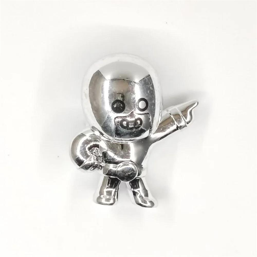 1pcs Original Supercell Heros Leon Crow Spike Collectible Figures Series 1 License Ultra Rare Gold Silver Collection Toy Gifts