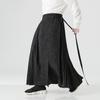 2023 Autumn/Winter Men's Plus-Size Retro Wide-Leg Chinese Style Pants