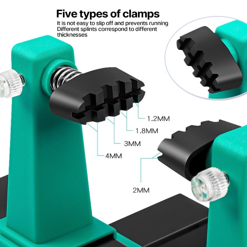 Adjustable PCB Holder Circuit Board Holder Tool for Circuit Board Soldering Desoldering,360 Degree Rotations