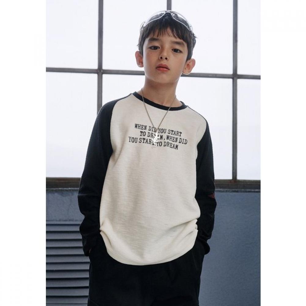 BlueTail WhiTe Color Block PrinTed T shirT aaa2Ts02wT White/175