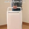 IRIS OHYAMA Dehumidifier Clothes Drying Dehumidifier Compressor Type Powerful with Timer Quiet Design Auto Louver Dehumidification Volume 6.5L White D