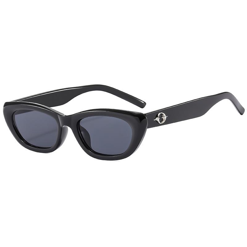 

JYL TS Square Oversized Sunglasses UV Protection Face Slimming For Women 3715 A-1137 лазурный