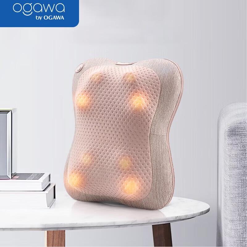 OGAWA Heated Lumbar Massage Pillow CN plug (adapter included)