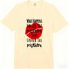 Under The Mistletoe Rules - Christmas Fun Holiday Kiss Comfort 100% Cotton Adult Heavyweight Unisex Fashion Casual Loose T-Shirt