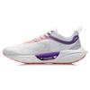Li Ning Super Light 18 Running Shoes Women's Low Top White/Purple ARMR008-7