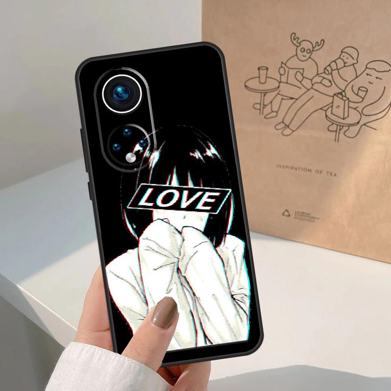 

ГРУСТНАЯ ЯПОНСКАЯ АНИМЕ ЭСТЕТИКА Чехол для Honor Magic 8 Pro 7 6 5 Lite Для Honor Win RT 200 400 50 70 90 X8b X9a X9b X9c X9d Honor X9d