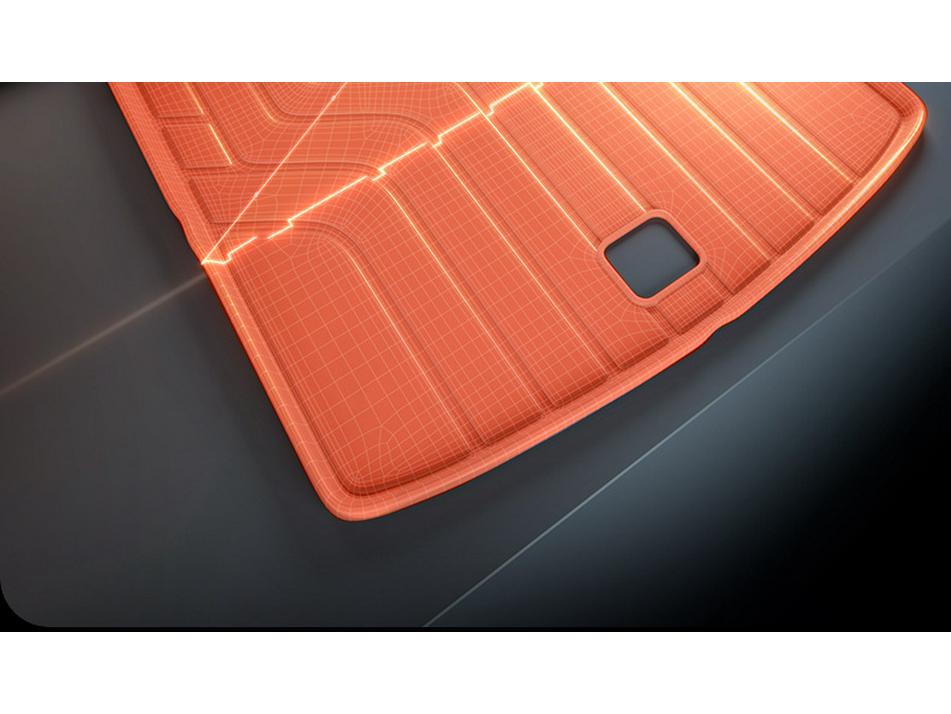Equation Leopard Titanium 7 TPE25 Trunk Mat - Complete Car Modification Set