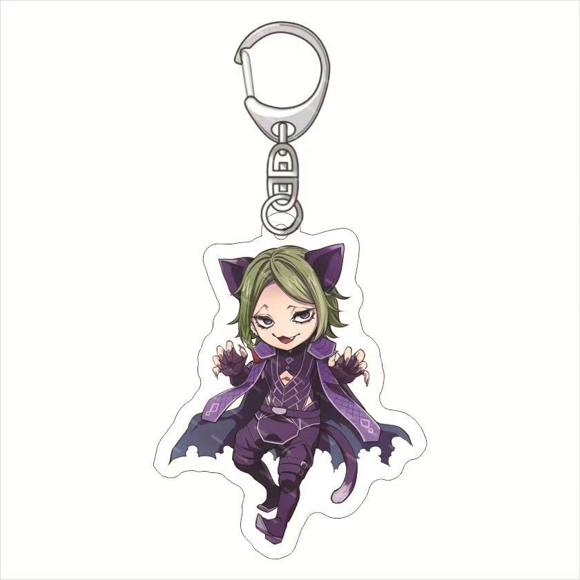 Record of Ragnarok Llavero Anime LuBu Thor Ying Zheng Shiva Gautama Buddha Acrylic Figure Keychain Fans Christmas Gifts