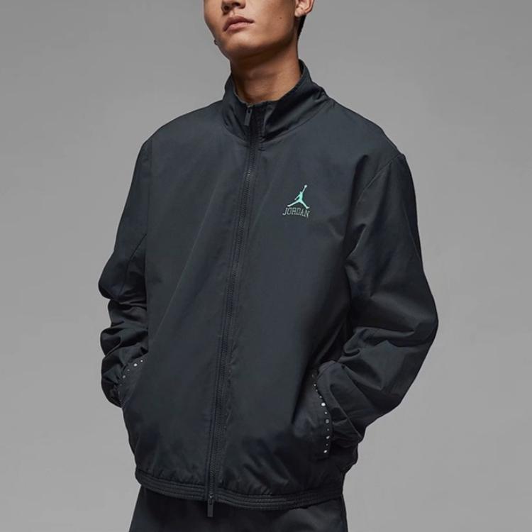 Jordan Jackets Men's Black Stand Collar Moderate Other II0484-010