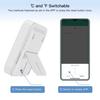 MOES WiFi Temperature & Humidity Sensor LCD Screen Infrared Sensing Backlight Smart Tuya APP Remote Control Alexa Google Voice