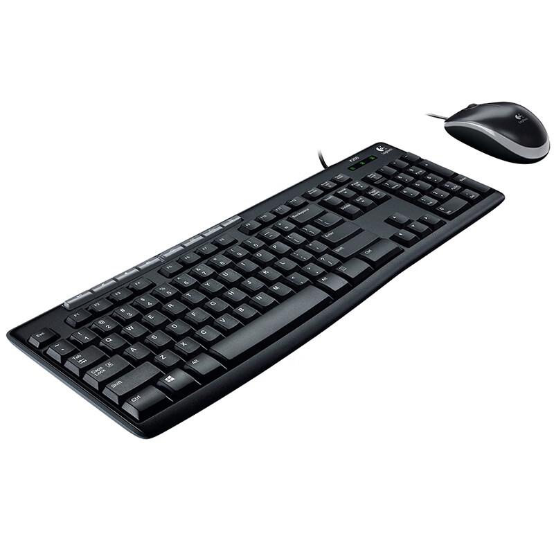 Logitech MK200 Wired Multimedia Keyboard and Mouse Combo